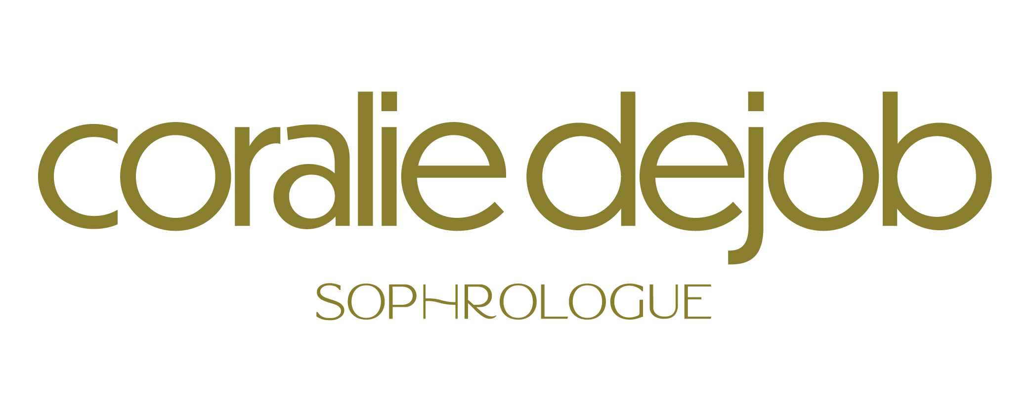 logo coralie dejob sophrologue